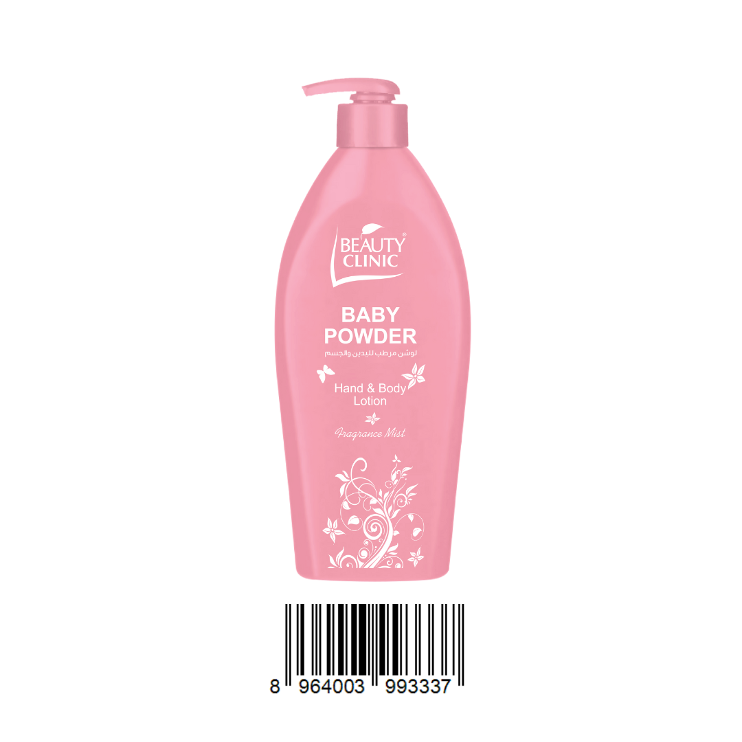 Beauty Clinic Baby Powder Hand & Body Lotion