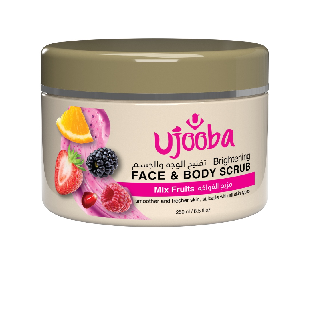 UJOOBA-MIX FRUIT -FACE AND BODY SCRUBS