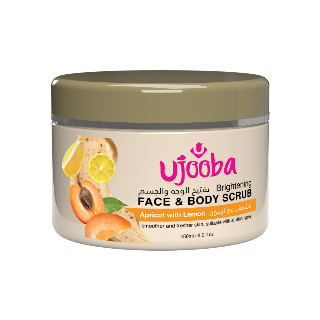 UJOOBA-APRICOT and  LEMON-FACE AND BODY SCRUBS