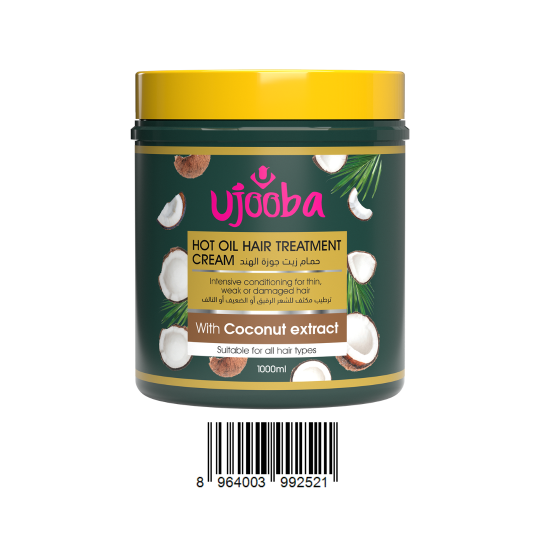 UJOOBA -  COCONUT -  HOT OIL HAIR TREATMENT CREAM