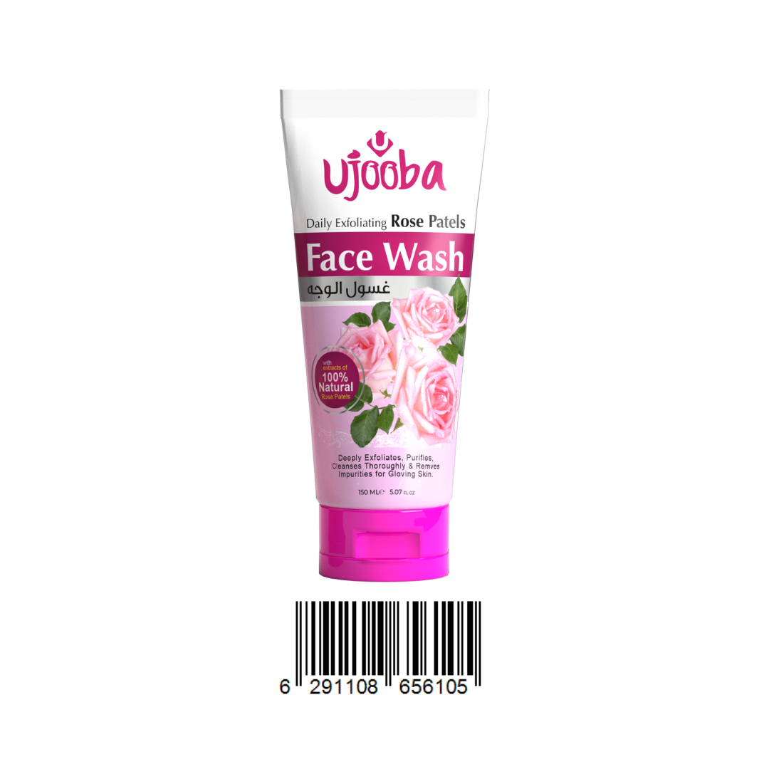 UJOOBA - FACEWASH -ROSE PETTAL