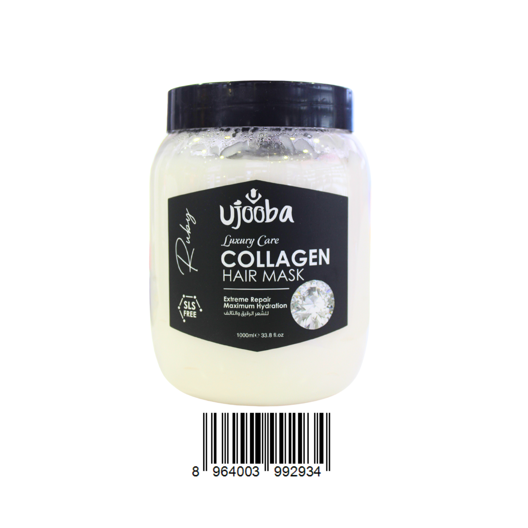 Ujooba Luxury Care Collagen Hair Mask - Ruby Edition