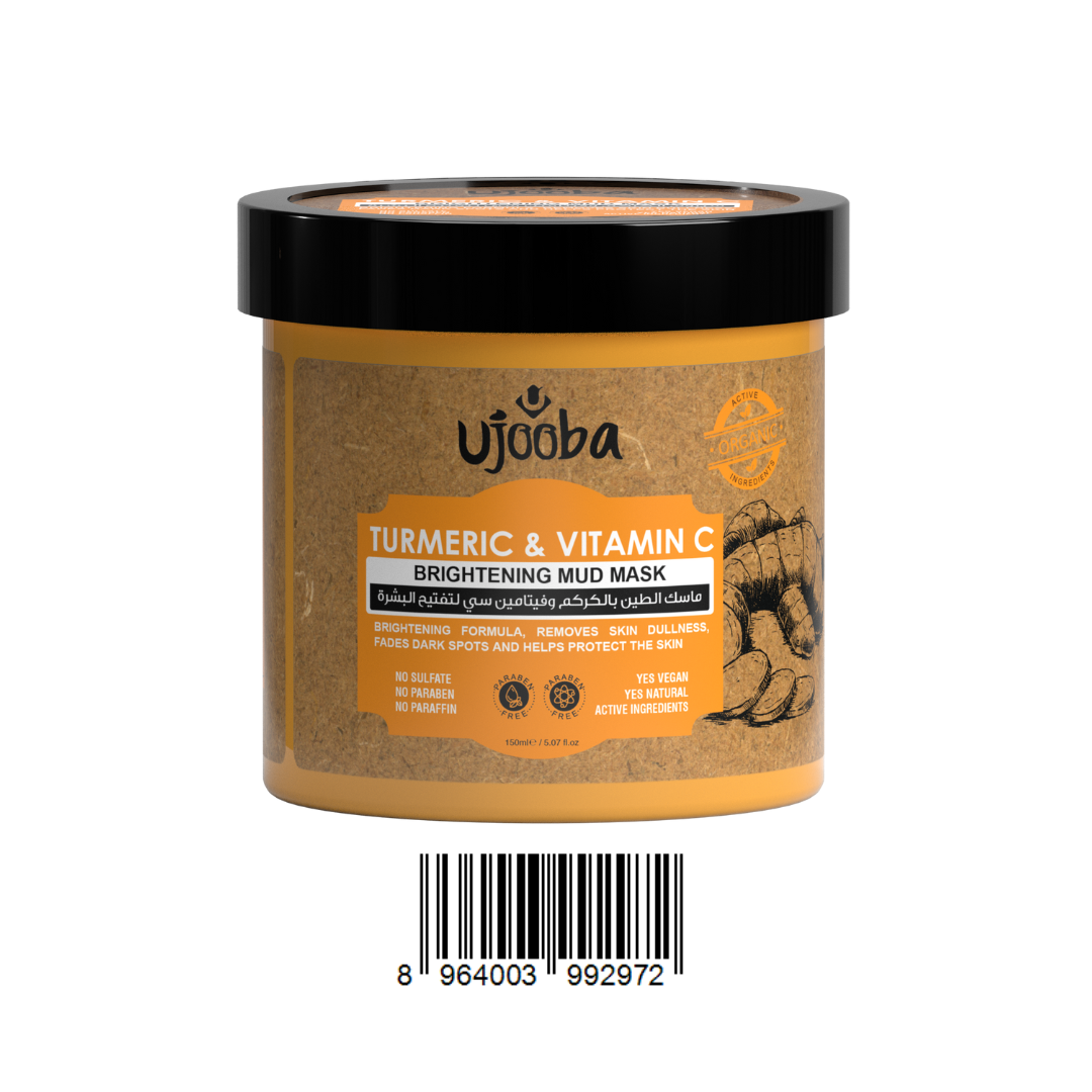 Ujooba's Turmeric & Vitamin C Brightening Mud Mask