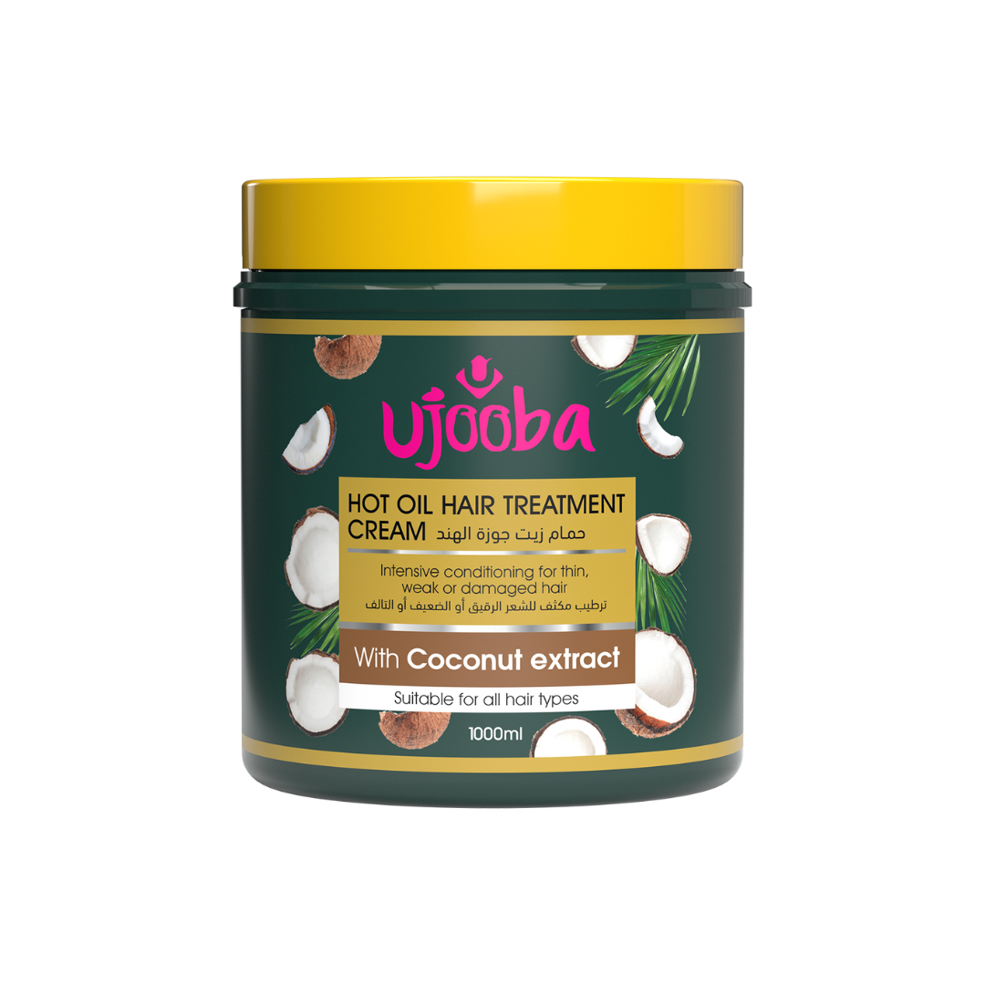 UJOOBA -  COCONUT -  HOT OIL HAIR TREATMENT CREAM