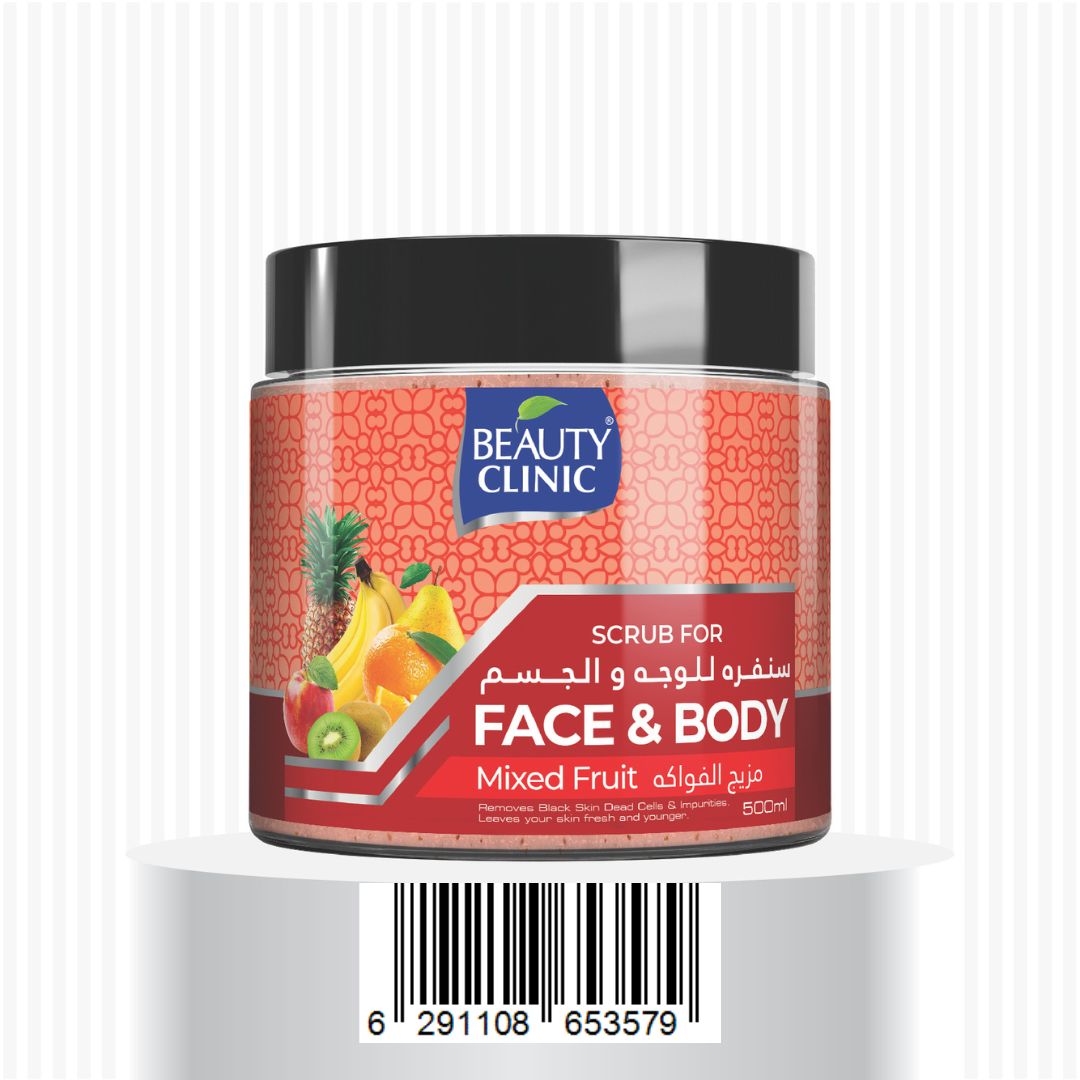 MIXED FRUIT -FACE AND BODY SCRUB