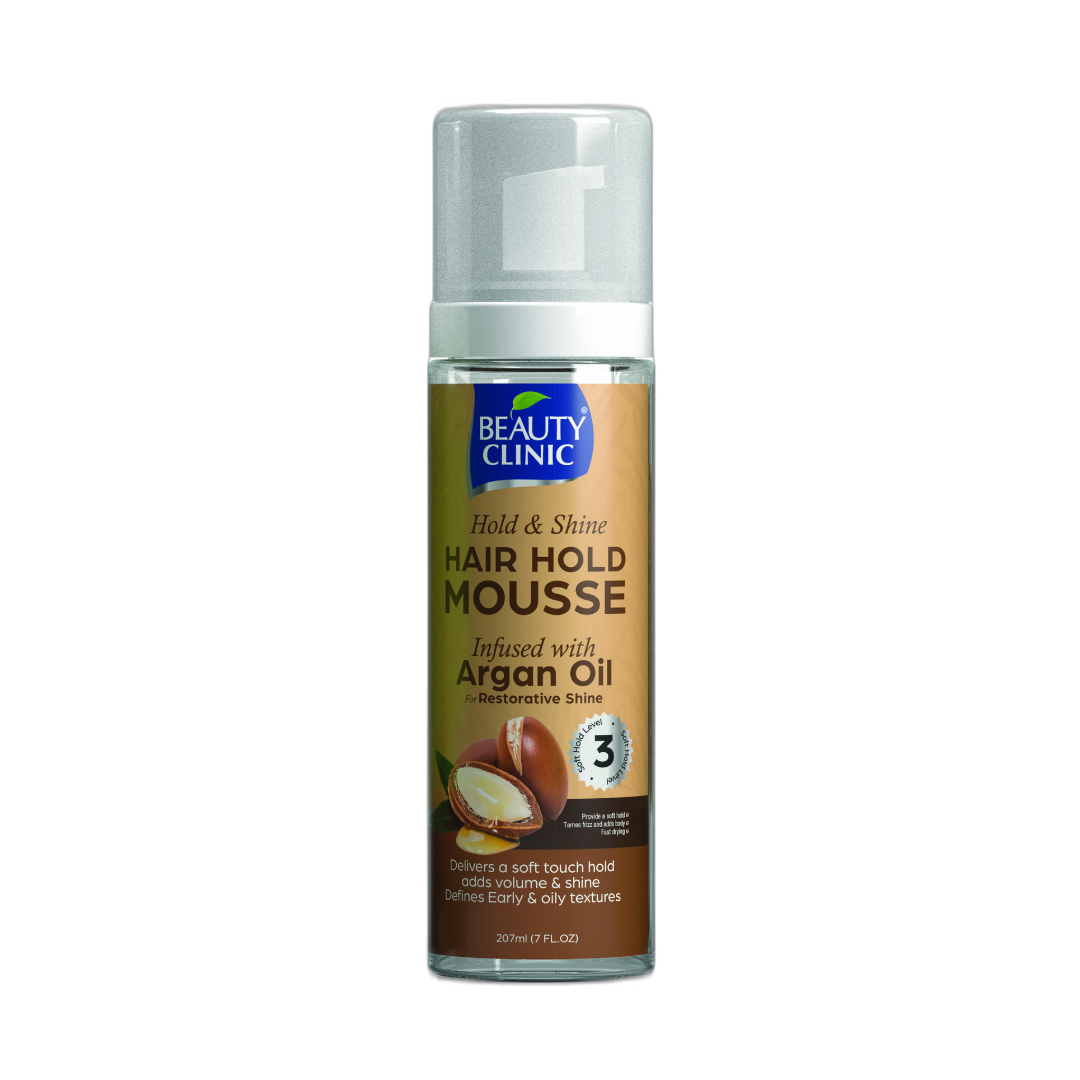 Beauty Clinic Hair & Hold Mousse – Argan Oil