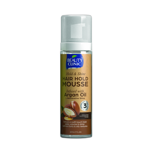 Beauty Clinic Hair & Hold Mousse – Argan Oil