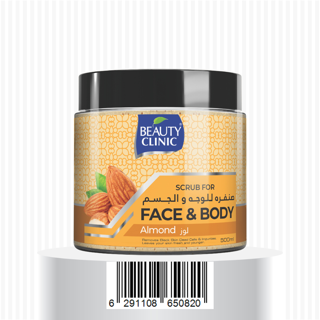 ALMOND-FACE AND BODY SCRUBS