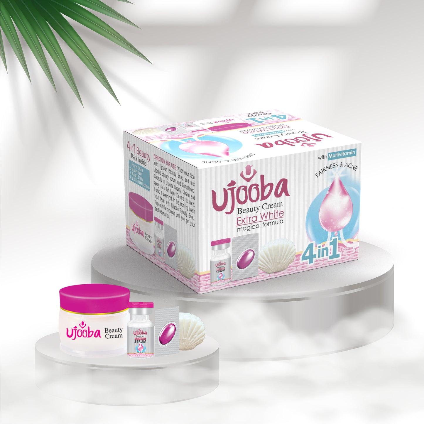 UJOOBA - 4 IN 1 - WHITENING COMBO