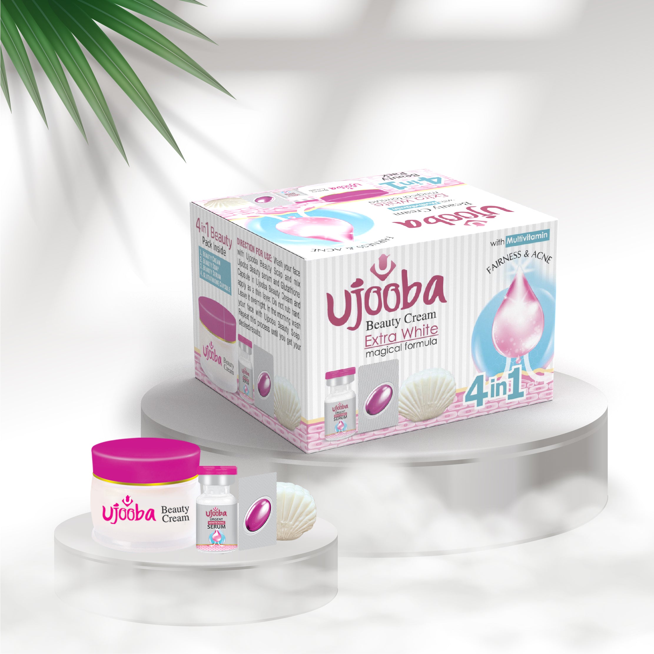 UJOOBA - 4 IN 1 - WHITENING COMBO