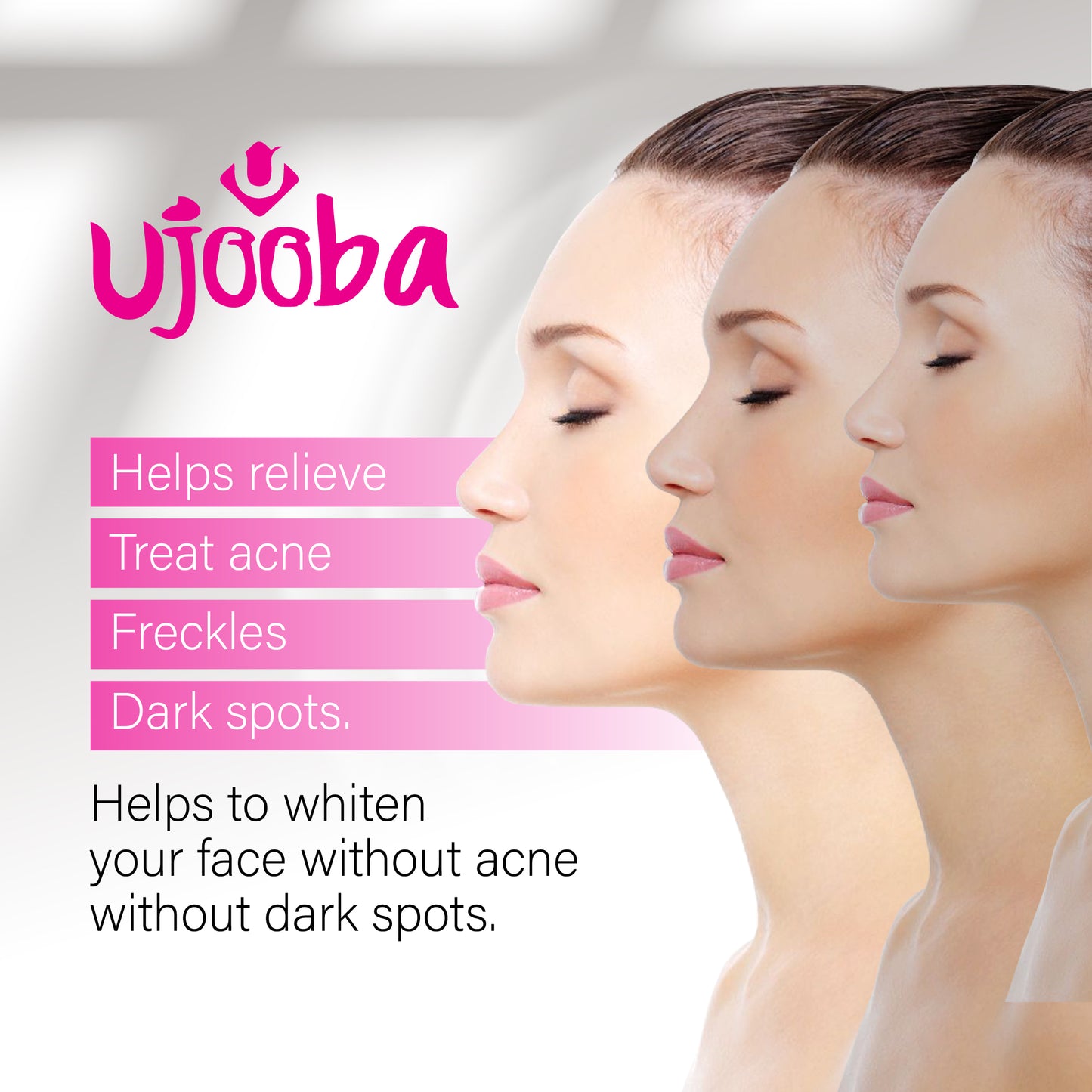 UJOOBA - FAT FACE- WHITENING CREAM