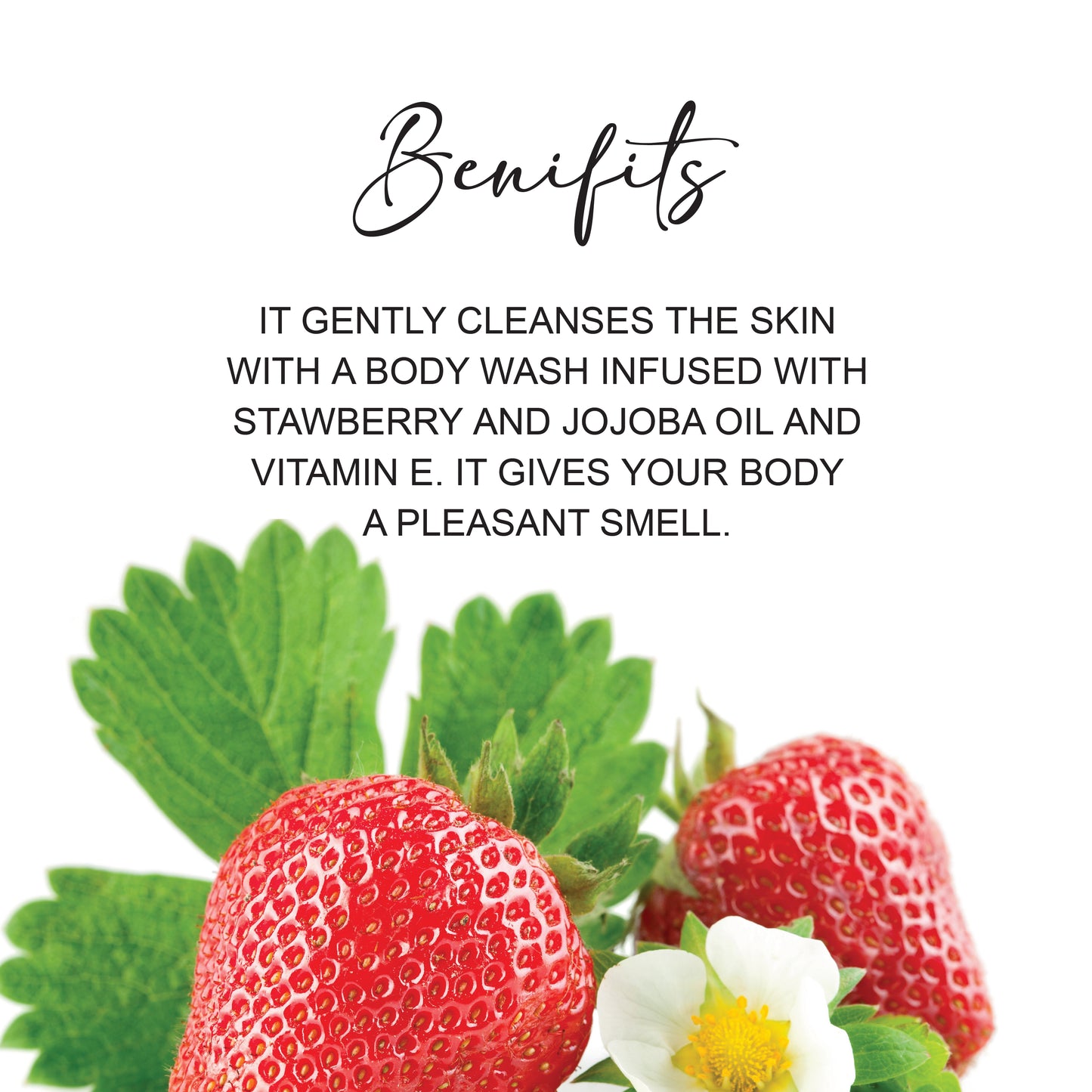 UJOOBA - BODY WASH - STRAWBERRY