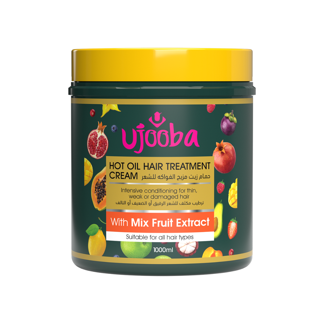 UJOOBA -  MIX FRUIT -  HOT OIL HAIR TREATMENT CREAM