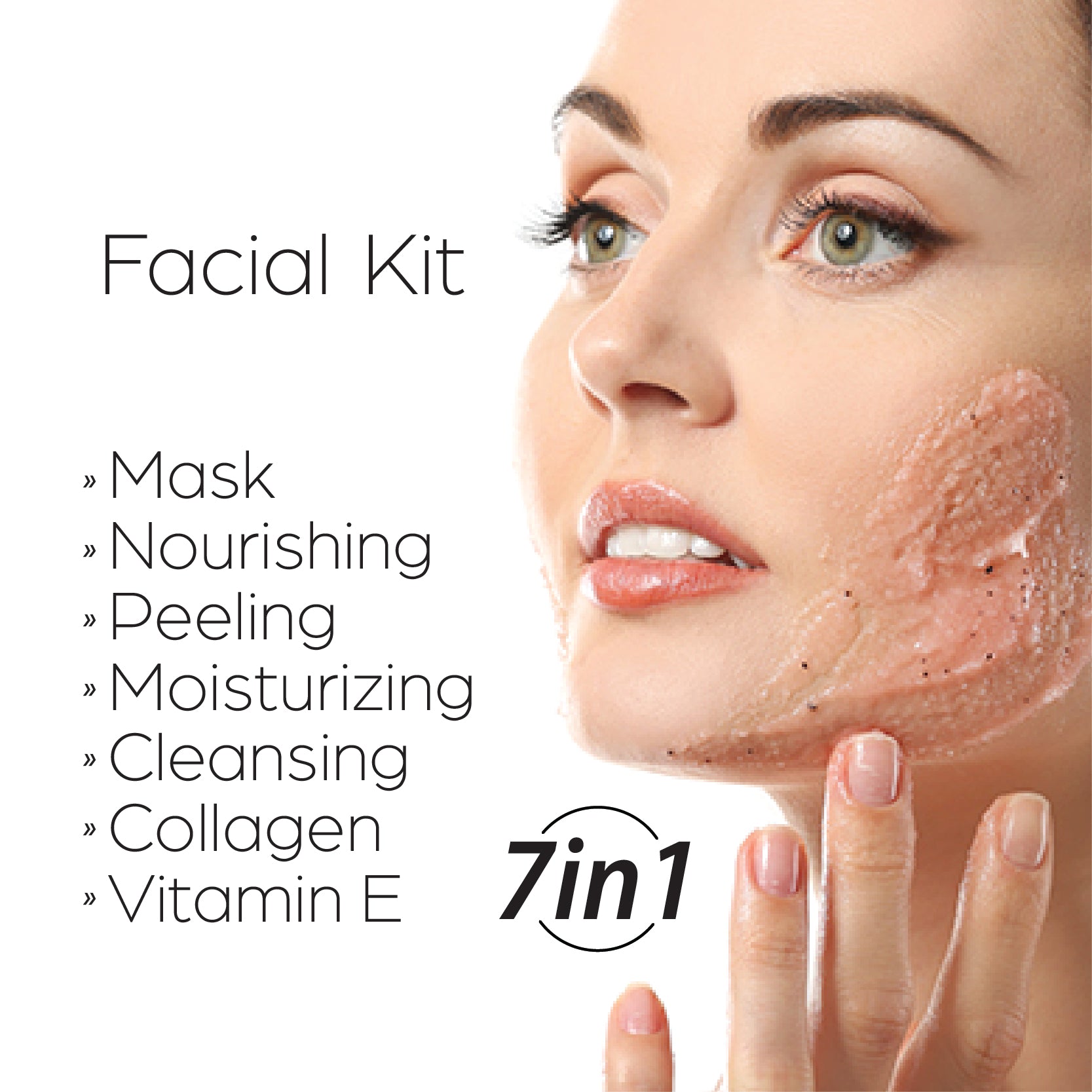 FACIAL KIT SCRUB 5 in 1