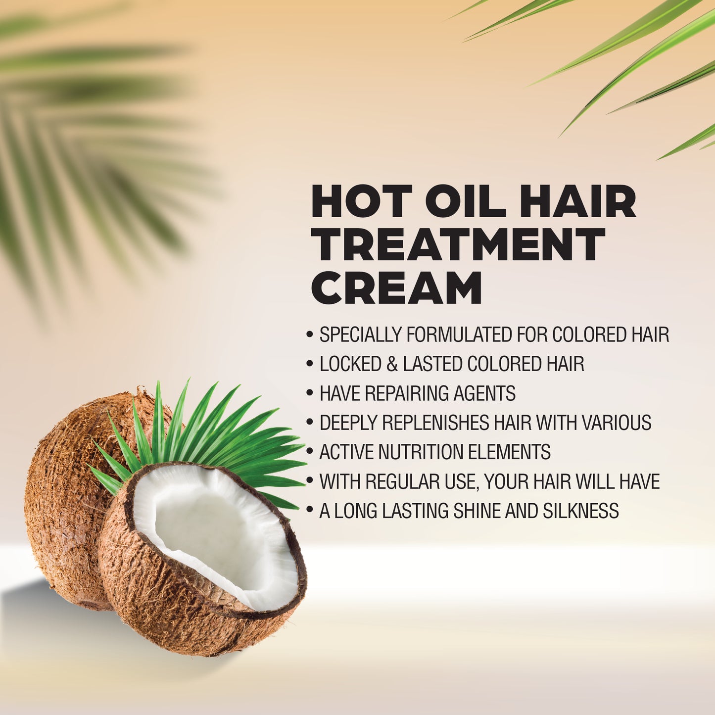 NISA - COCONUT- HOT OIL HAIR TREATMENT