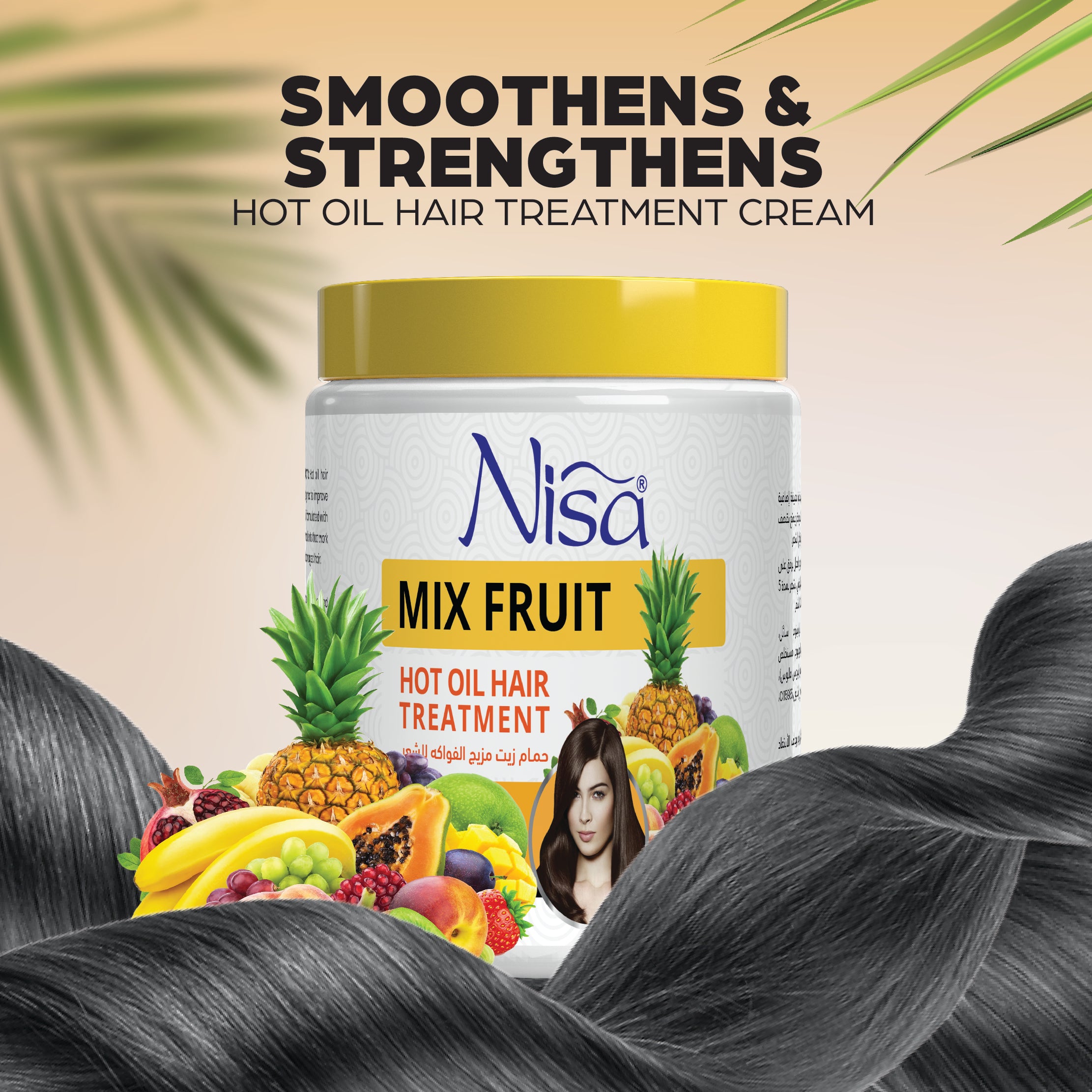 NISA - MIX FRUIT- HOT OIL HAIR TREATMENT