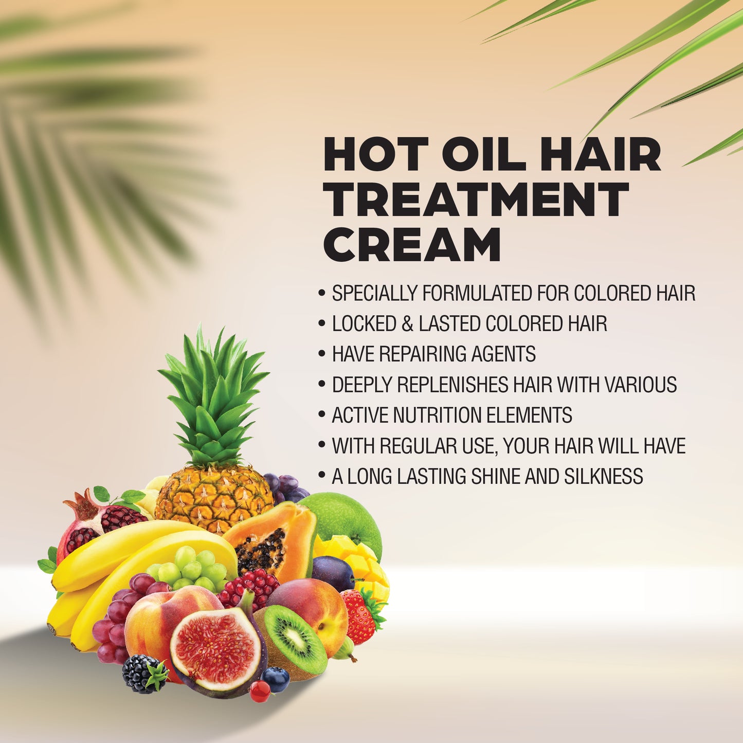 NISA - MIX FRUIT- HOT OIL HAIR TREATMENT