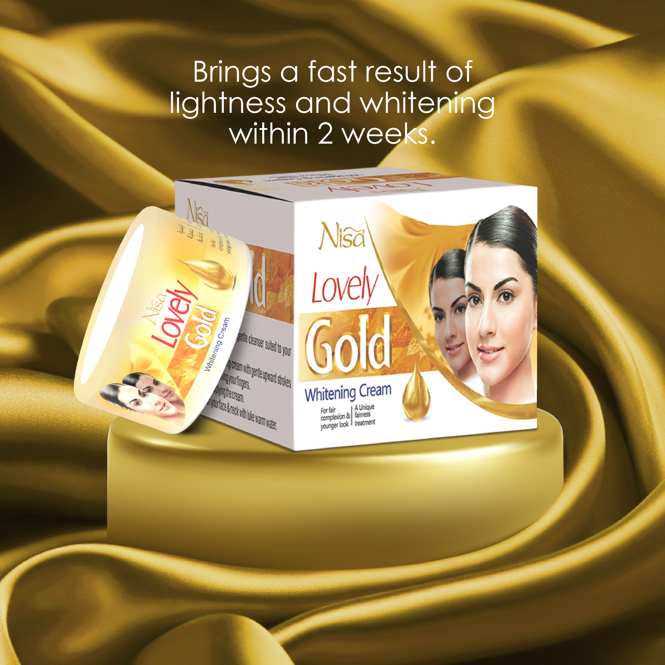 NISA - LOVELY GOLD WHITENING CREAM