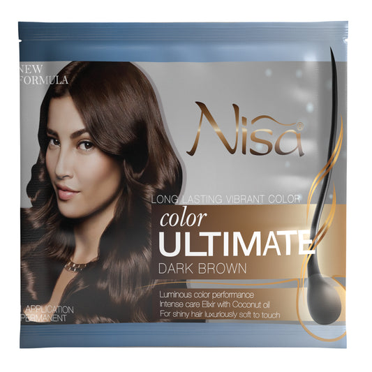 NISA - HAIR COLOR - ULTIMATE DARK BROWN