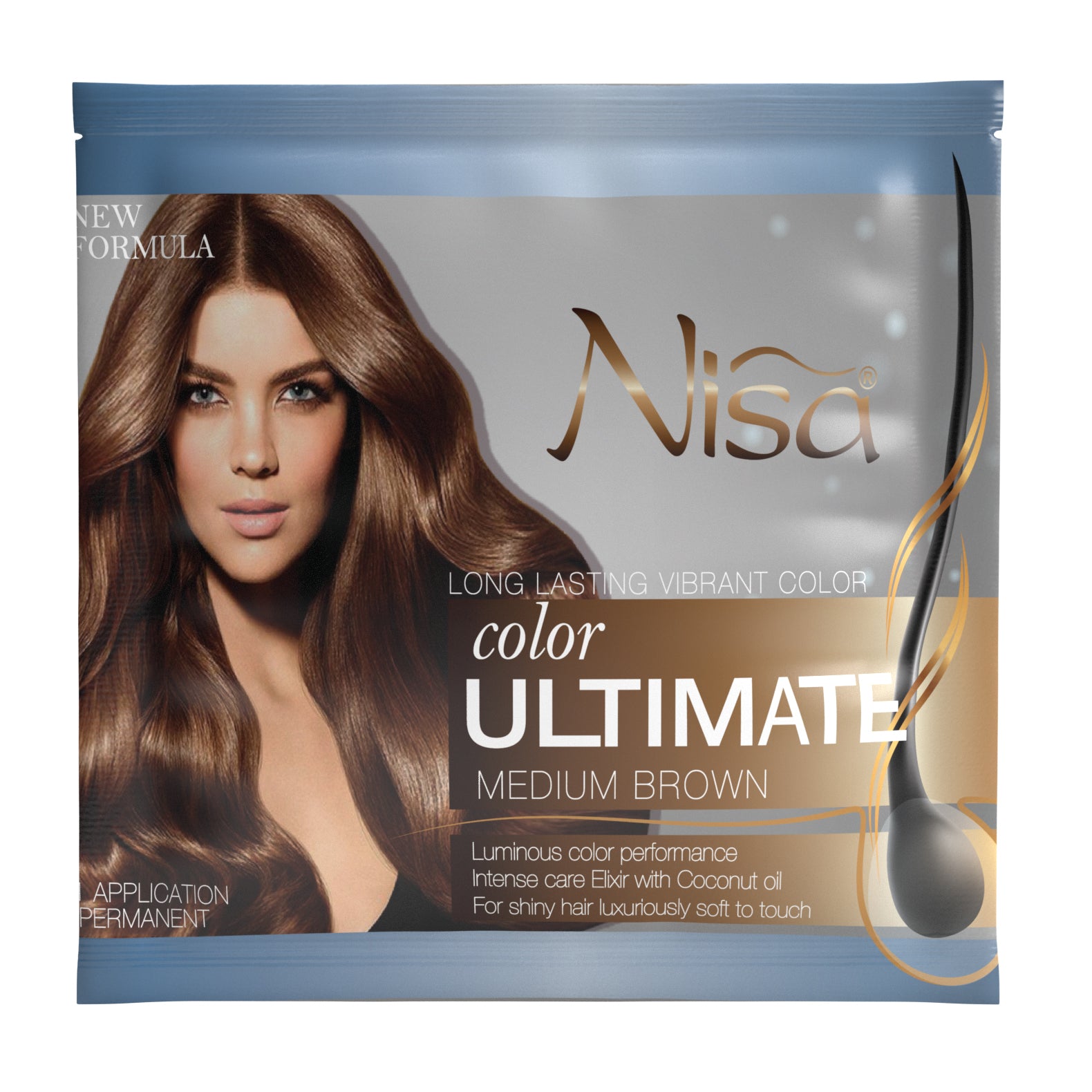 NISA - HAIR COLOR - ULTIMATE MEDIUM BROWN