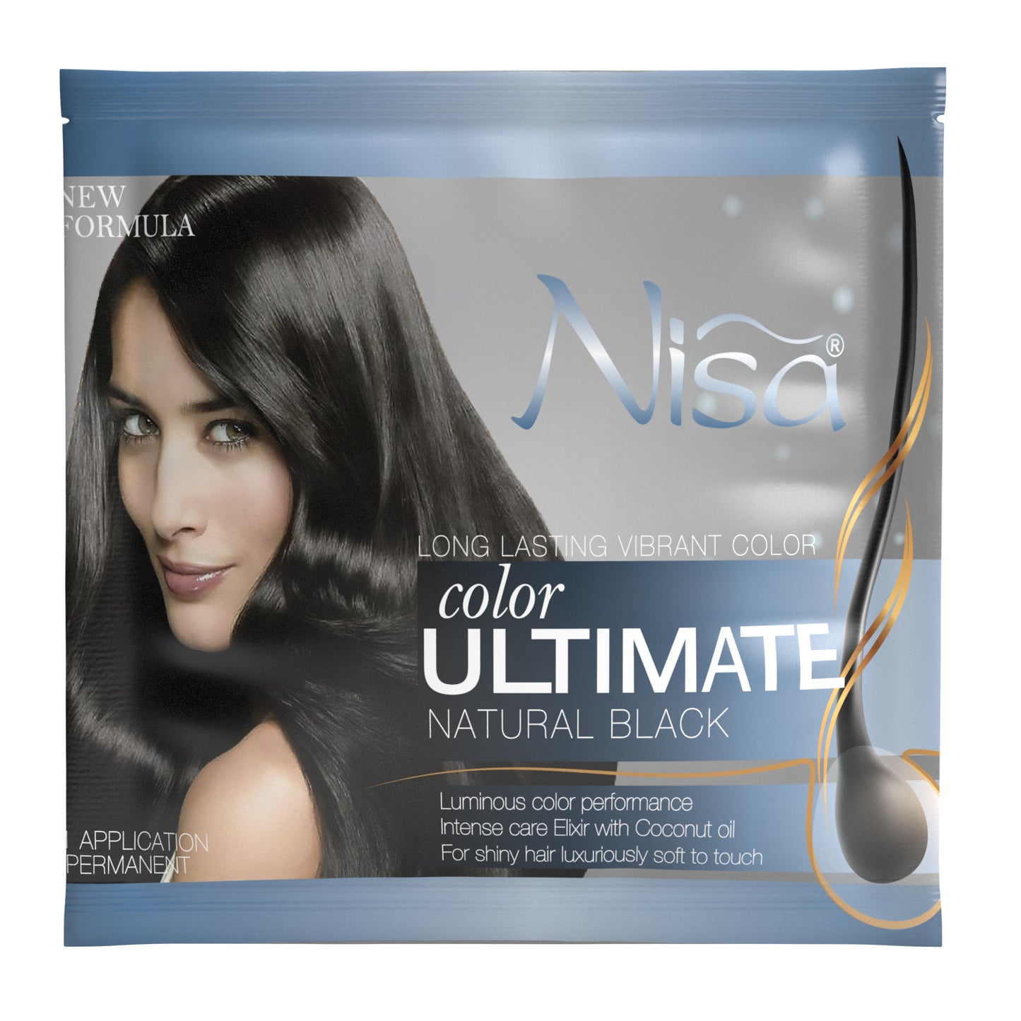 NISA - HAIR COLOR -NATURAL BLACK