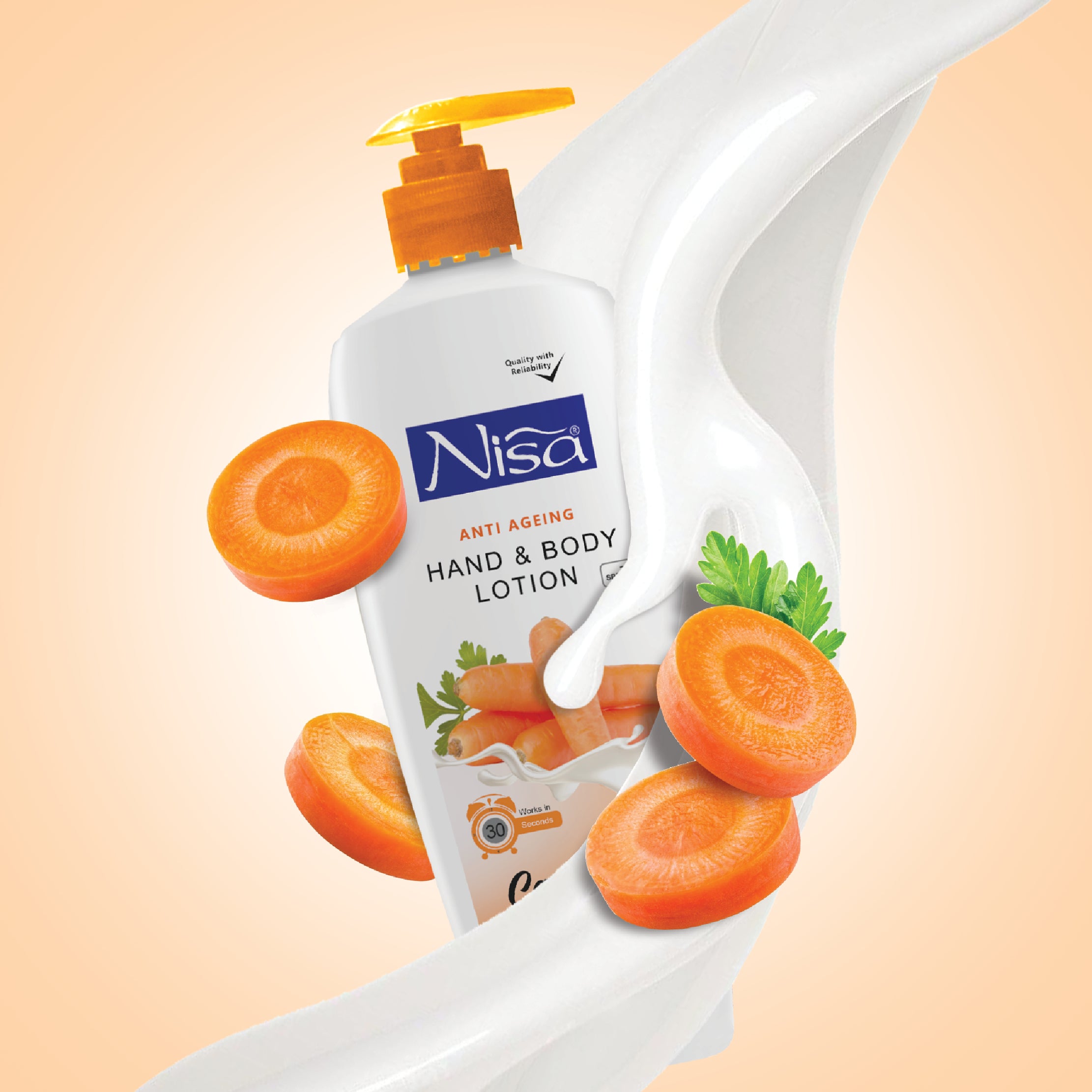 NISA - CARROT - HAND AND BODY LOTION