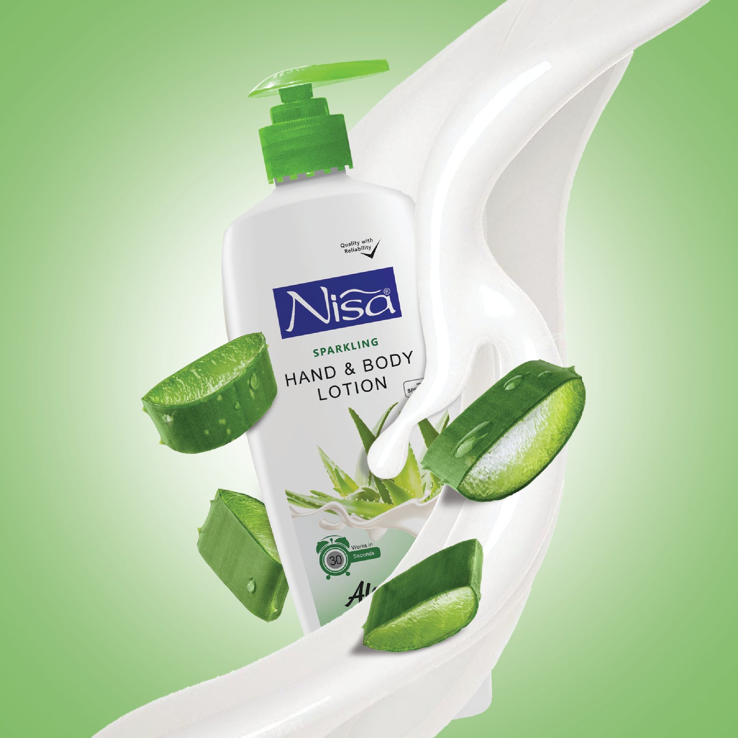 NISA - ALOE VERA - HAND AND BODY LOTION