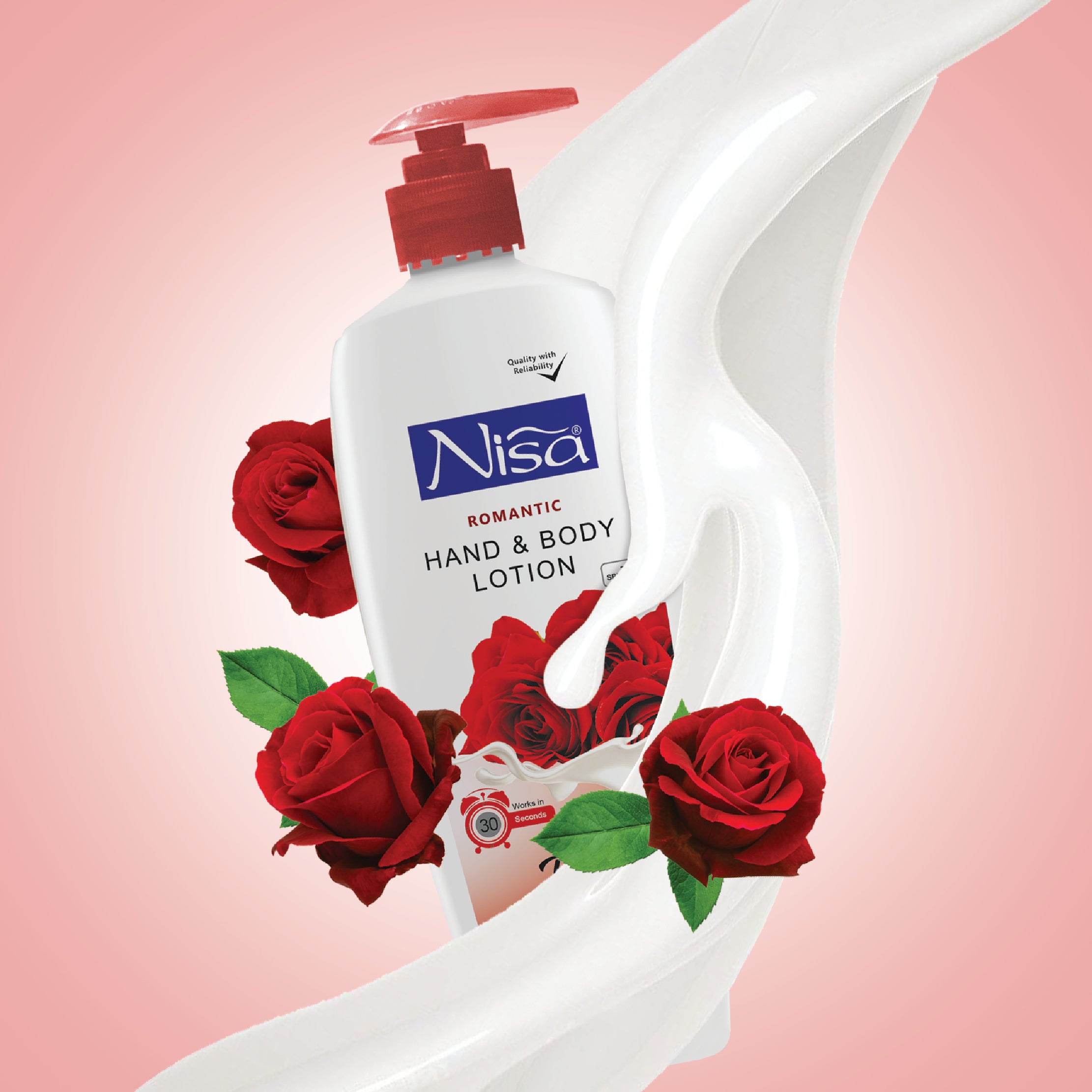 NISA - HAND AND BODY LOTION - ROSE