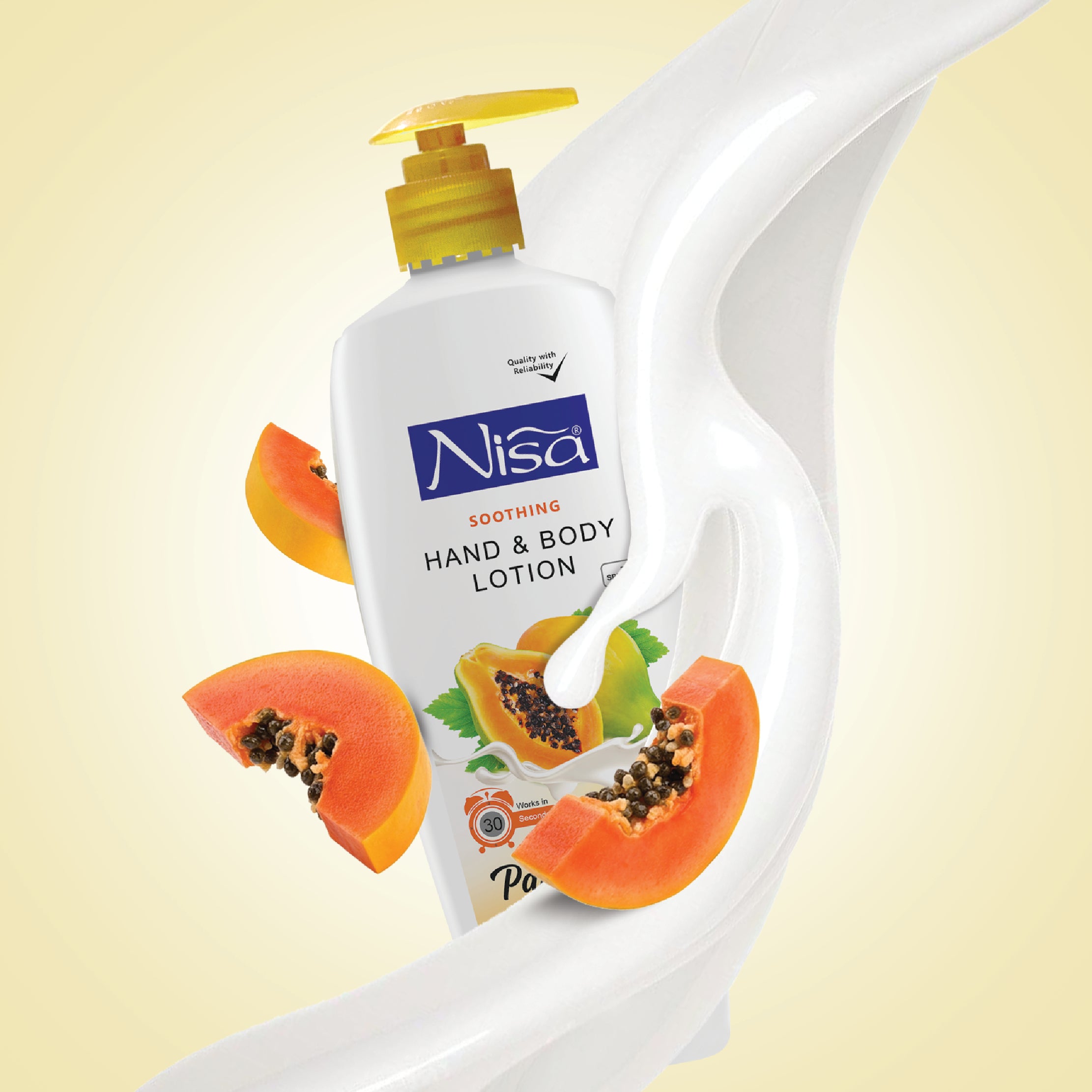 NISA - HAND AND BODY LOTION - PAPAYA