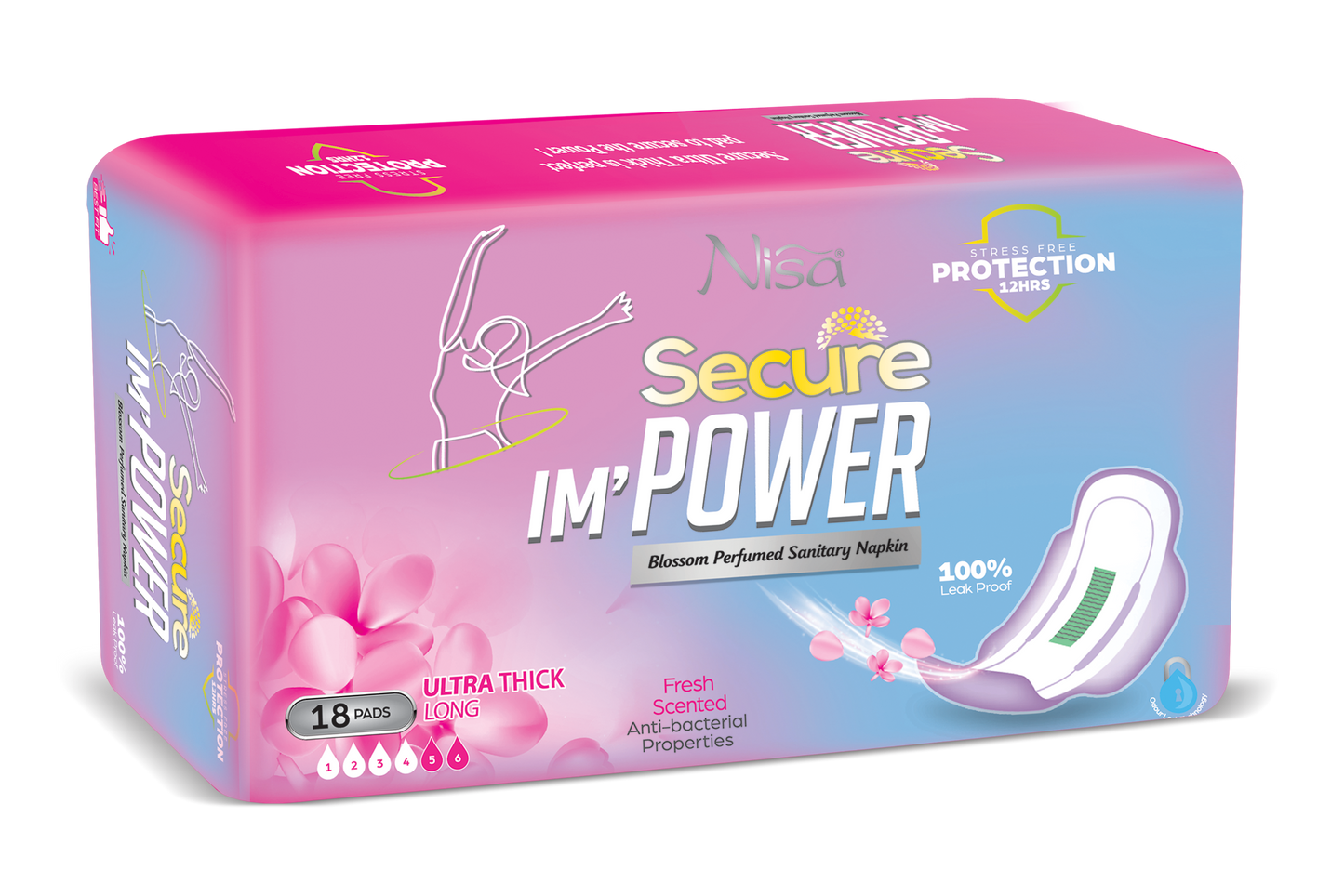 NISA - IM POWER SECURE PADS- ULTRA THICK