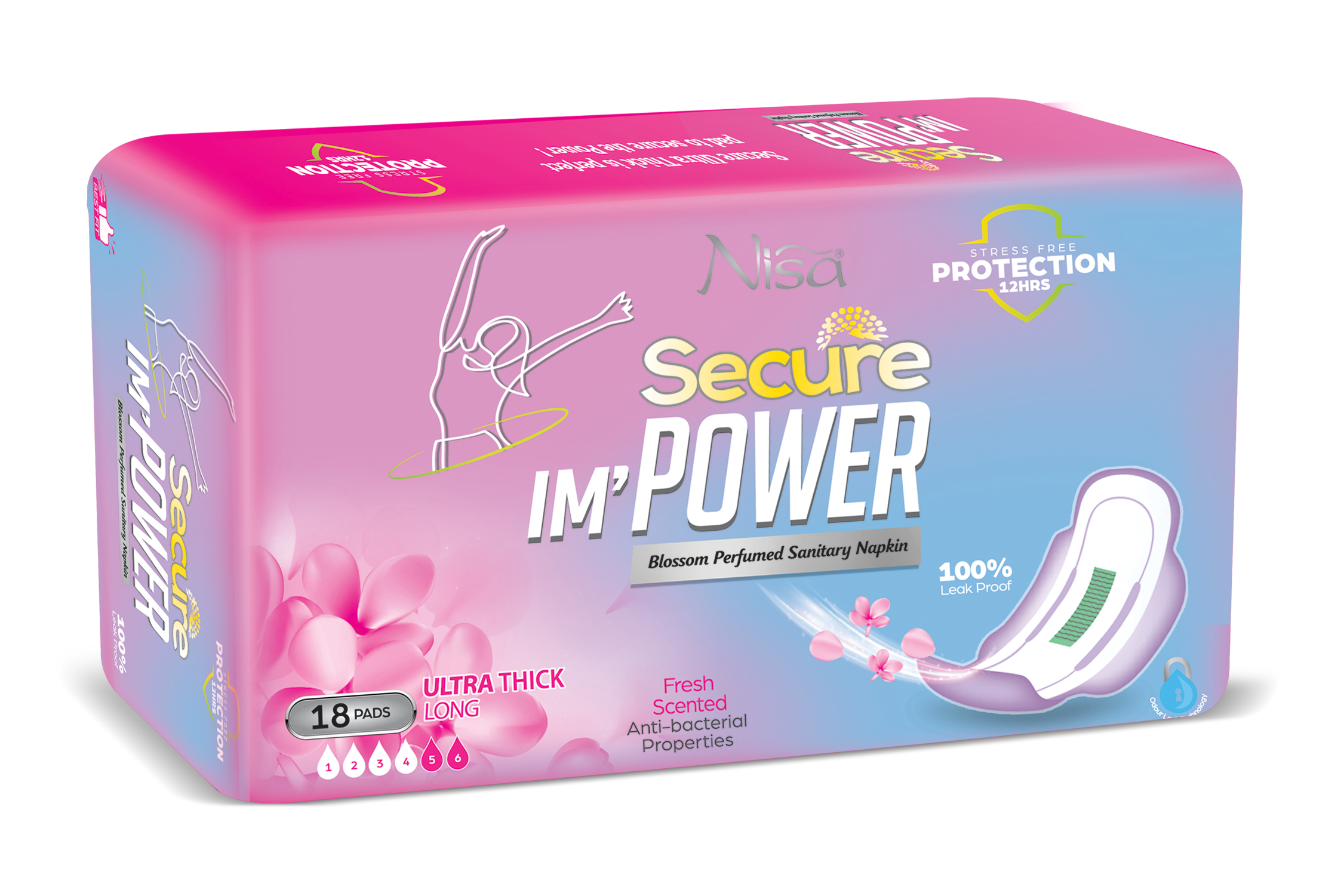 NISA - IM POWER SECURE PADS- ULTRA THICK