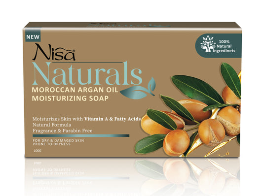 NISA NATURALS - MOROCCAN ARGAN OIL MOISTURIZING SOAP