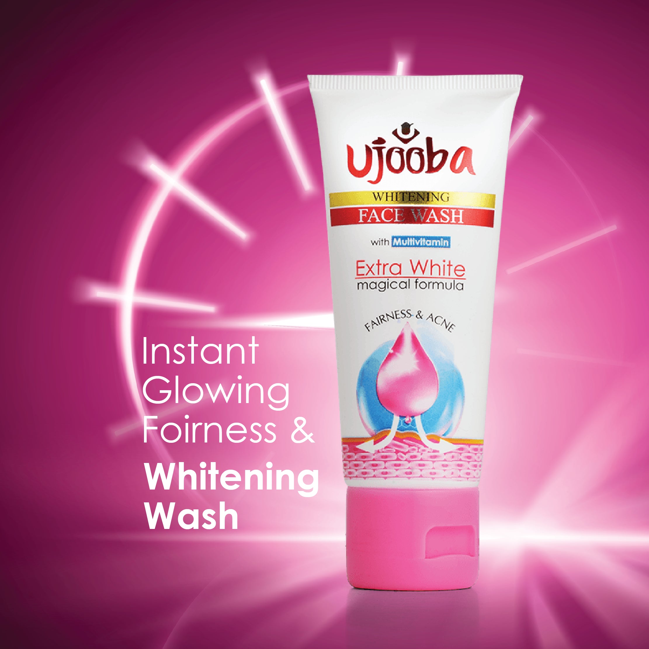 UJOOBA - WHITENING FACE WASH