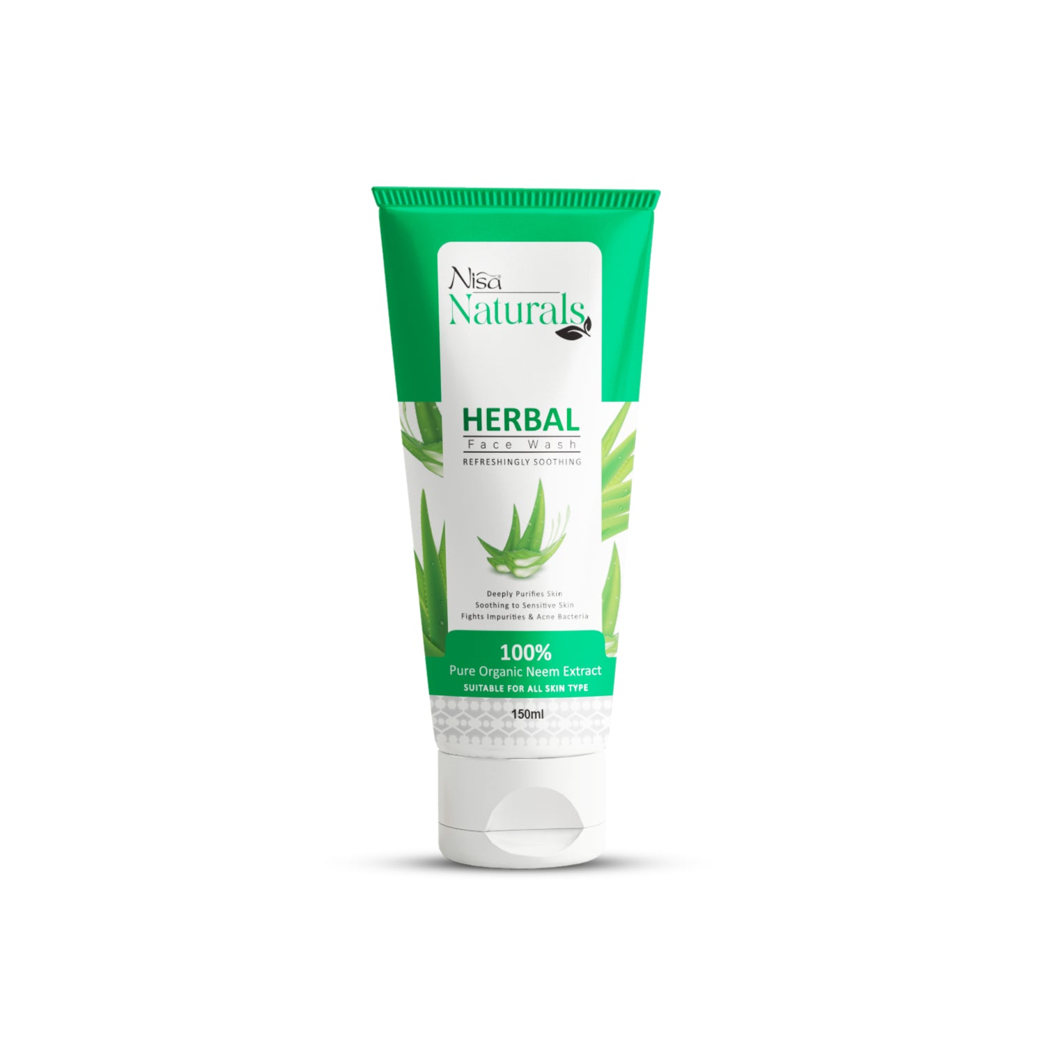 NISA NATURALS - HERBAL FACE WASH