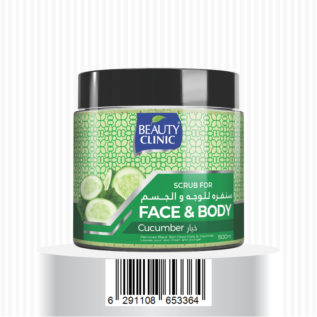 CUCUMBER- Face and Body Scrubs