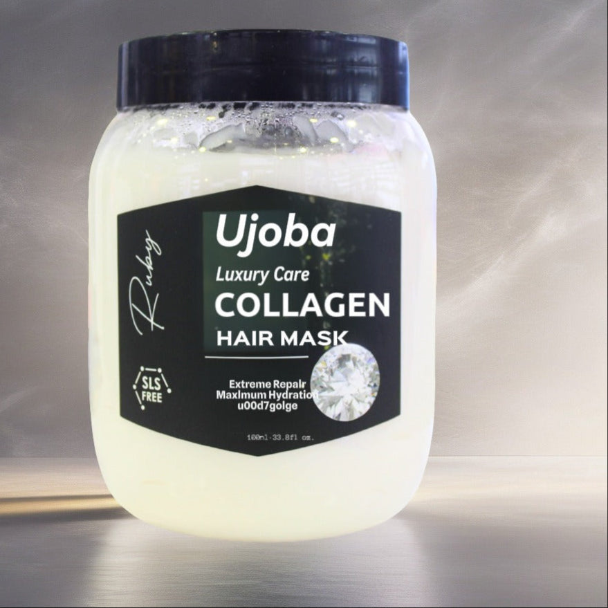 Ujooba Luxury Care Collagen Hair Mask - Ruby Edition