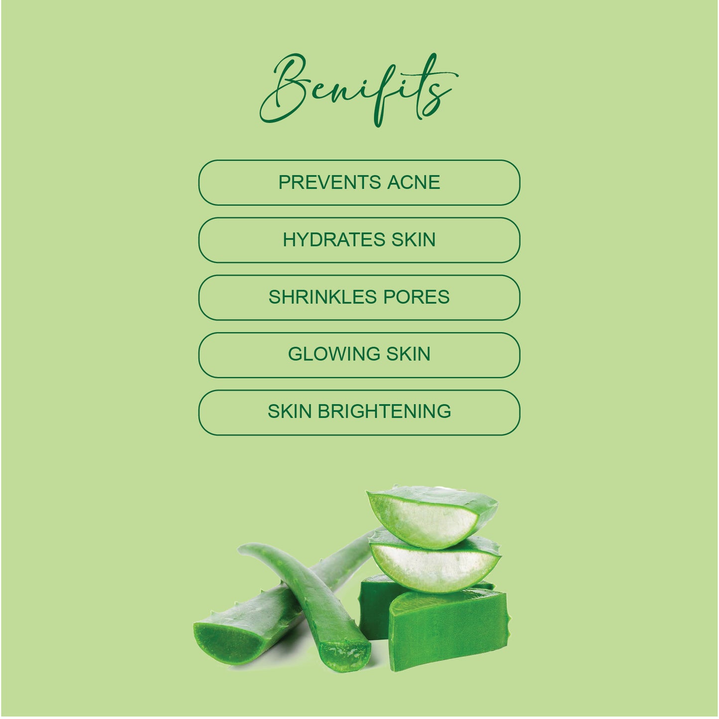 ALOEVERA- Face and Body Scrubs