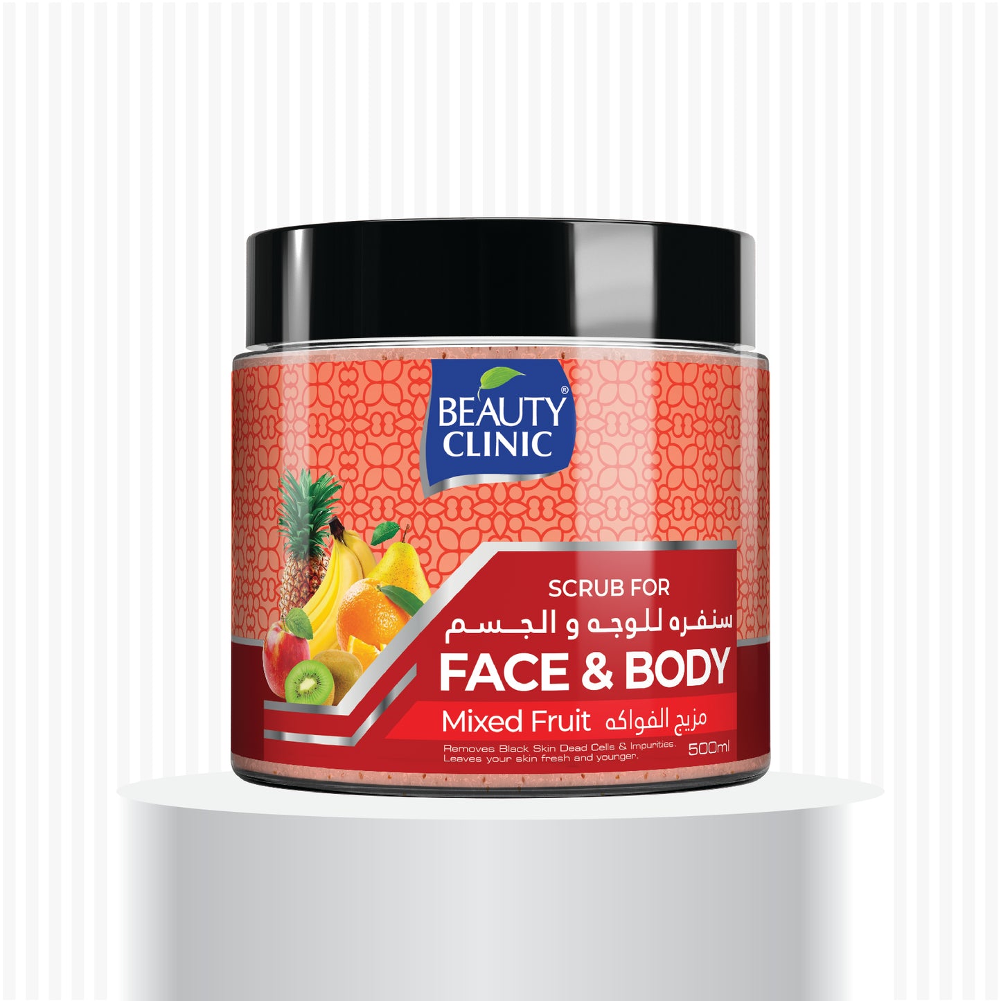 MIXED FRUIT -FACE AND BODY SCRUB