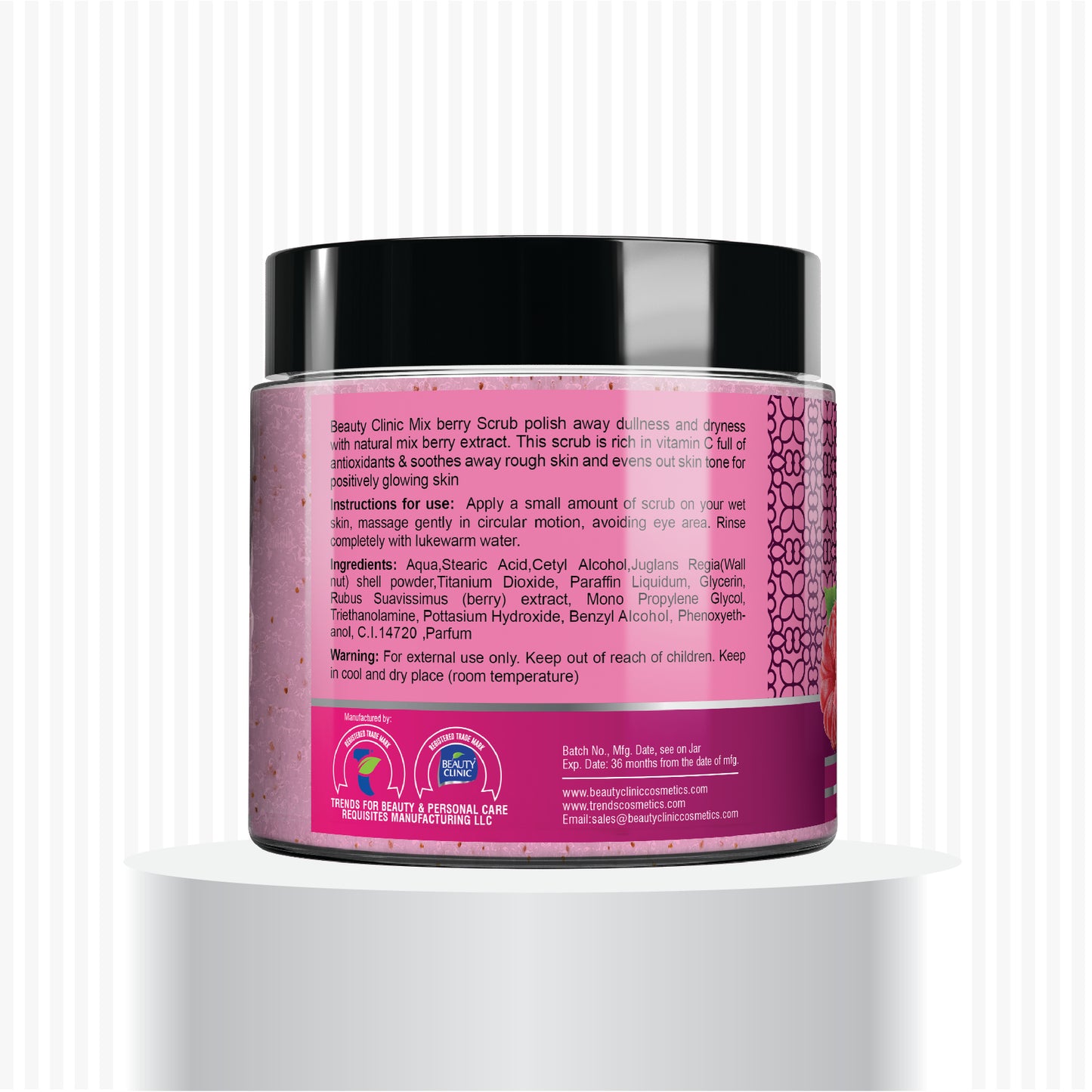 MIX BERRY -FACE AND BODY SCRUB