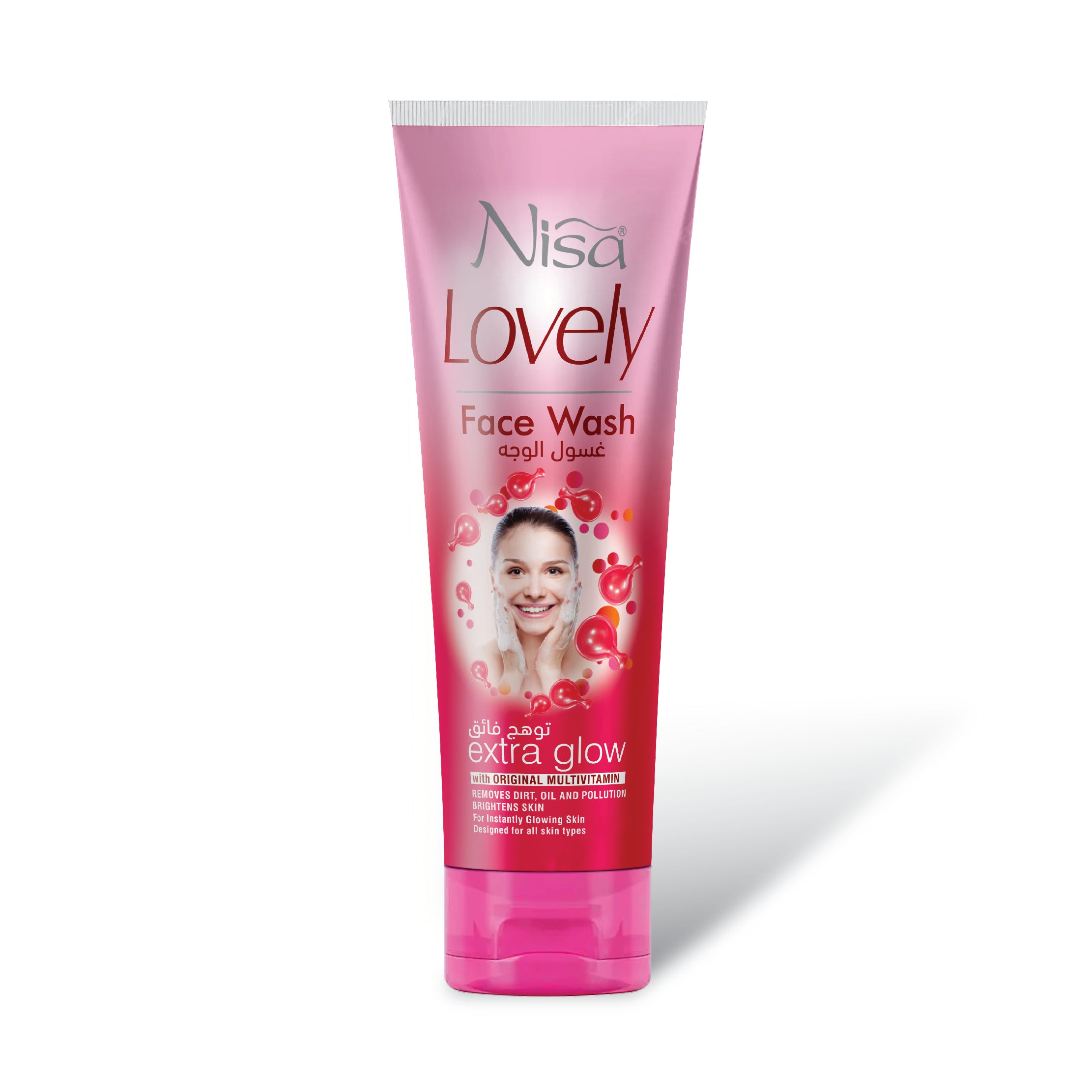 NISA- LOVELY FACE WASH EXTRA GLOW