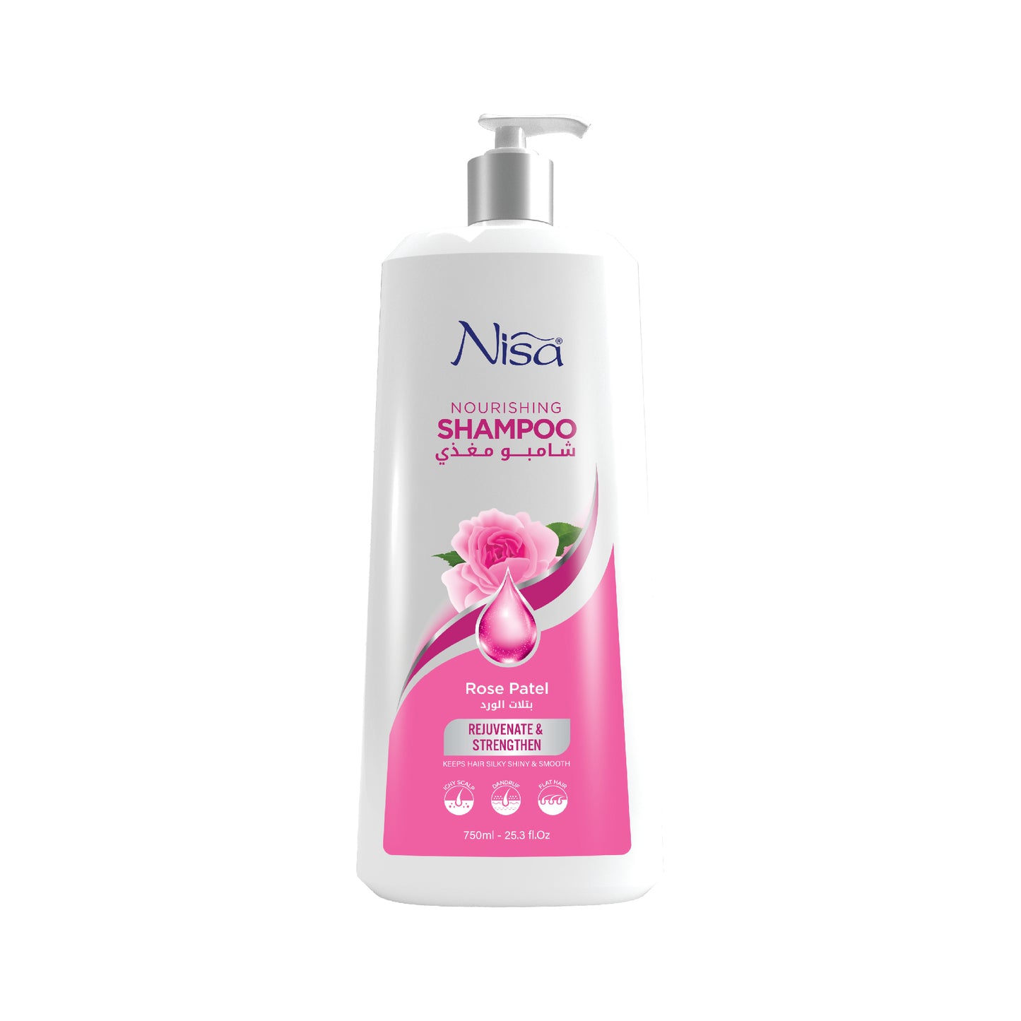 NISA - ROSE PETALS- SHAMPOO